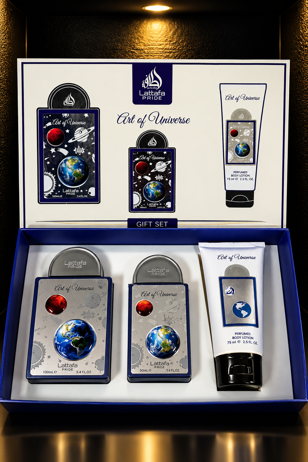 Kit Art Of Universe + Perfume 50 ml + Crema